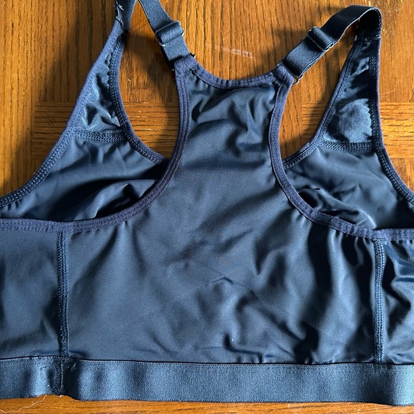 Slate Blue Ruby Ribbon Sports Bra Size 36 - Picture 2 of 3